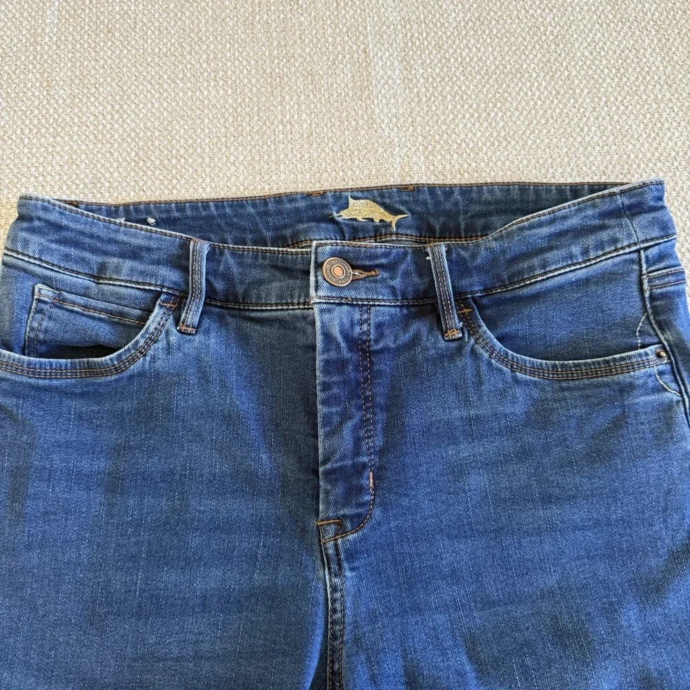 Tommy Bahama Jeans Women's Sz 10/26 Demi Boot Med Worn Normcore Cute Stylish - Picture 3 of 13